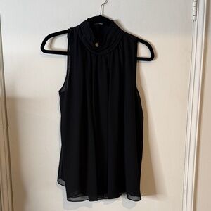 Vince Camuto Elegant Black Sleeveless Top